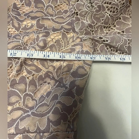 Eliza J Fit & Flare Lace Dress Sz 6 - Picture 9 of 12